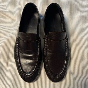 Banana Republic Brown Leather Penny Loafers